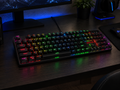 Nexovolt K582 SURARA RGB LED Backlit Mechanical Gaming Keyboard with 104 Keys-Linear and Quiet-Red Switches