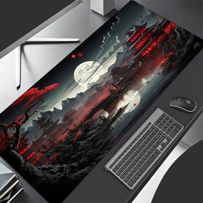 Starry Sky Moon Mouse Pad Large Computer Office Game Table Mats