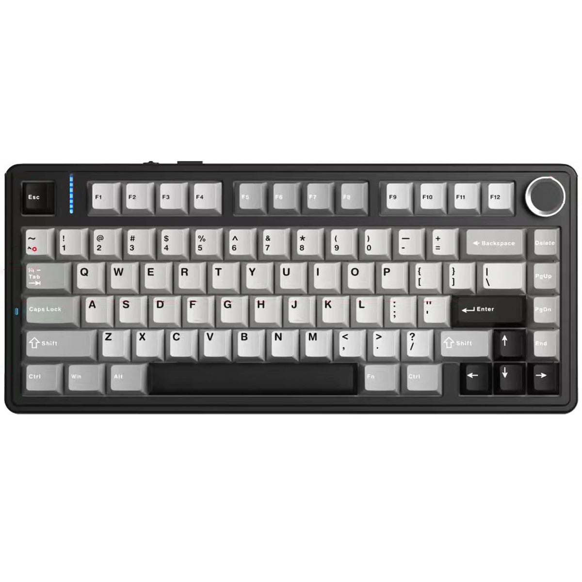 Nexovolt F75 HE 75% Mechanical Keyboard Hall Effect Tri-mode 2.4G Bluetooth 5.3 Wired Hot Swap RGB 4000mAh Gaming 8K Polling Rate