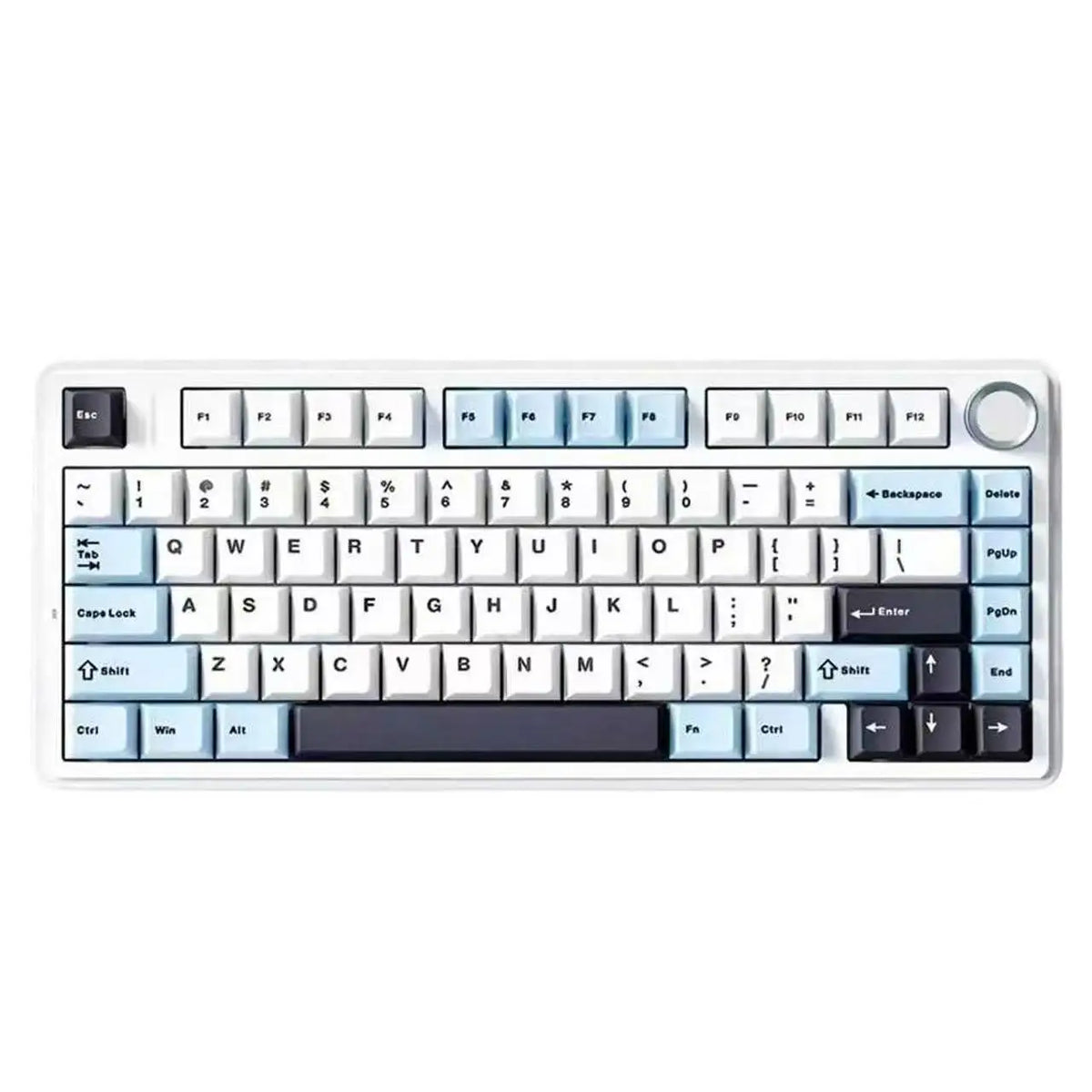 Nexovolt F75 HE 75% Mechanical Keyboard Hall Effect Tri-mode 2.4G Bluetooth 5.3 Wired Hot Swap RGB 4000mAh Gaming 8K Polling Rate
