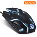 OW DVA Pink Game Office Mouse Light-emitting Competition Cute Wired Mouse for PC Laptop CF Overwatch