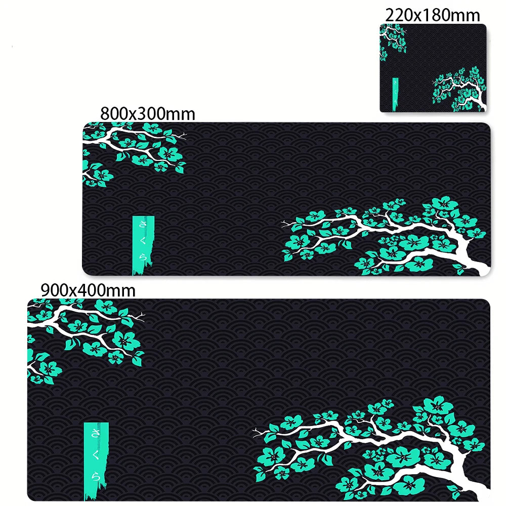Japanese Cherry Blossom Mouse Pad Gaming XL