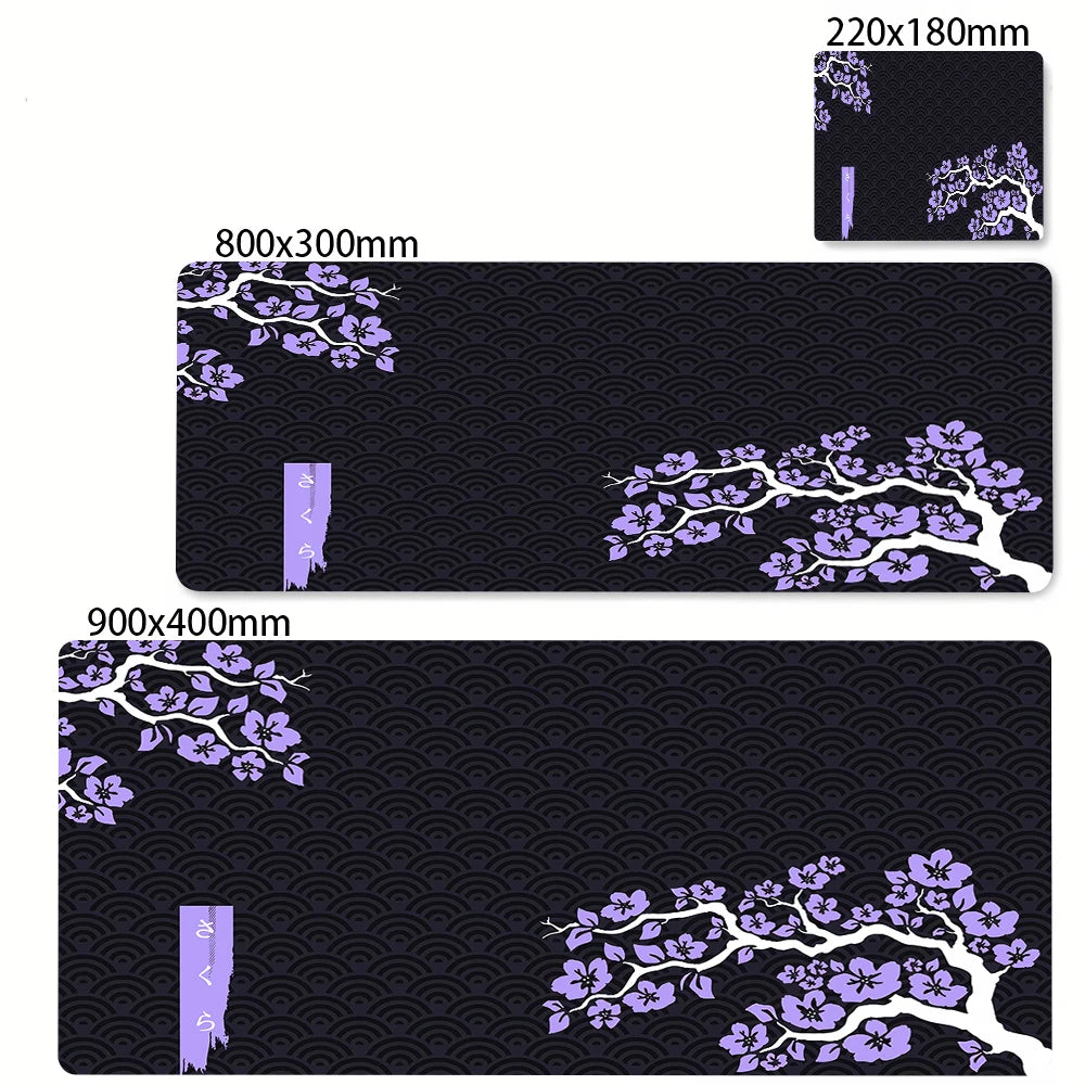 Japanese Cherry Blossom Mouse Pad Gaming XL