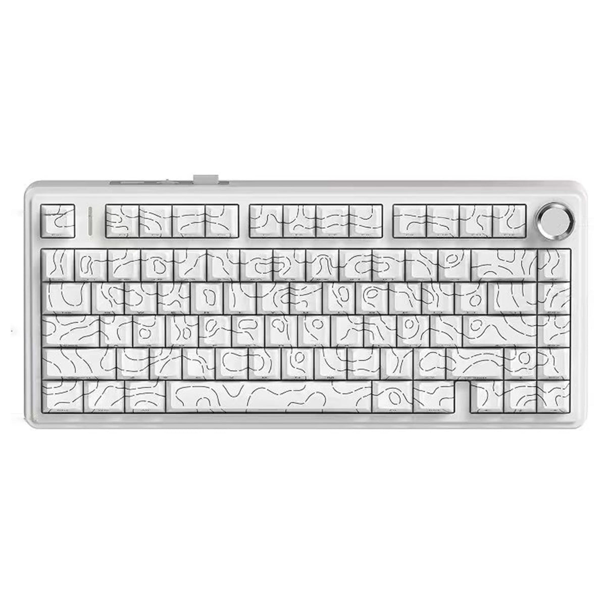 Nexovolt F75 HE 75% Mechanical Keyboard Hall Effect Tri-mode 2.4G Bluetooth 5.3 Wired Hot Swap RGB 4000mAh Gaming 8K Polling Rate