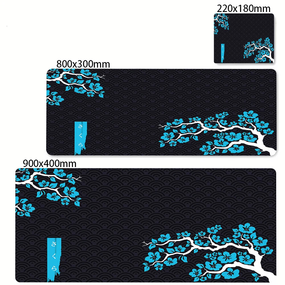 Japanese Cherry Blossom Mouse Pad Gaming XL